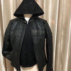 Harley Davidson Women’s Miss Enthusiastic 3-in-1 Leather Jacket